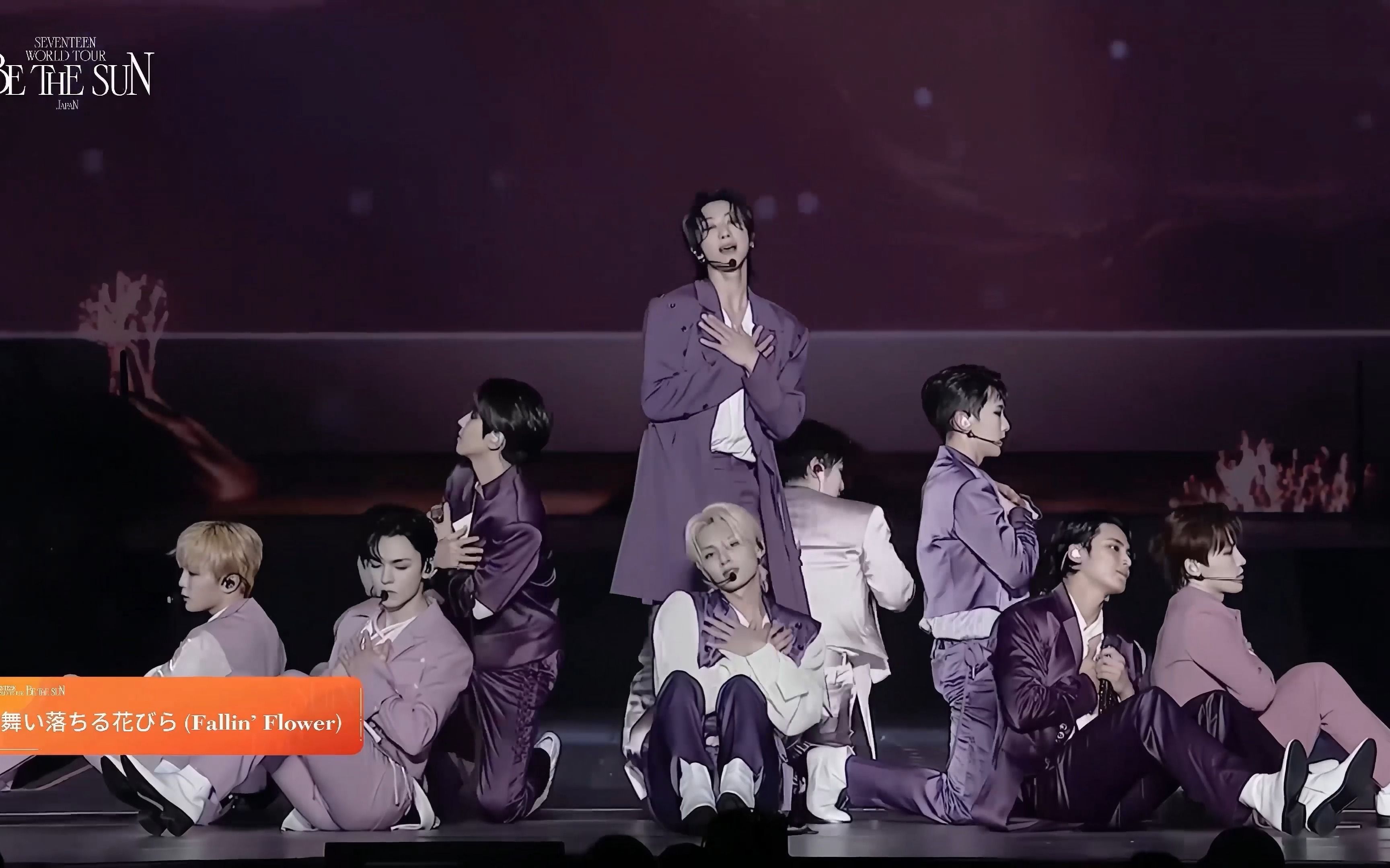 【fallin flower】【seventeen】落花绝美舞台东京巨蛋11.27