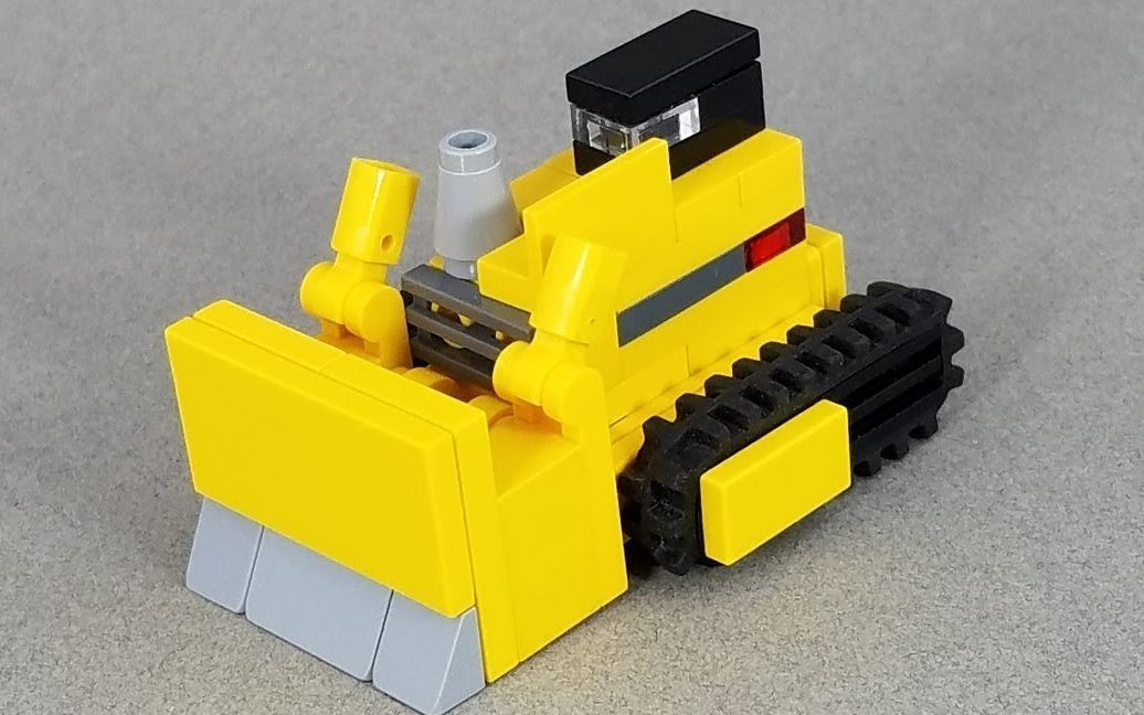 乐高moc教程 变形金刚电影迷你版挖地虎组合大力神 狂暴 拼搭指南