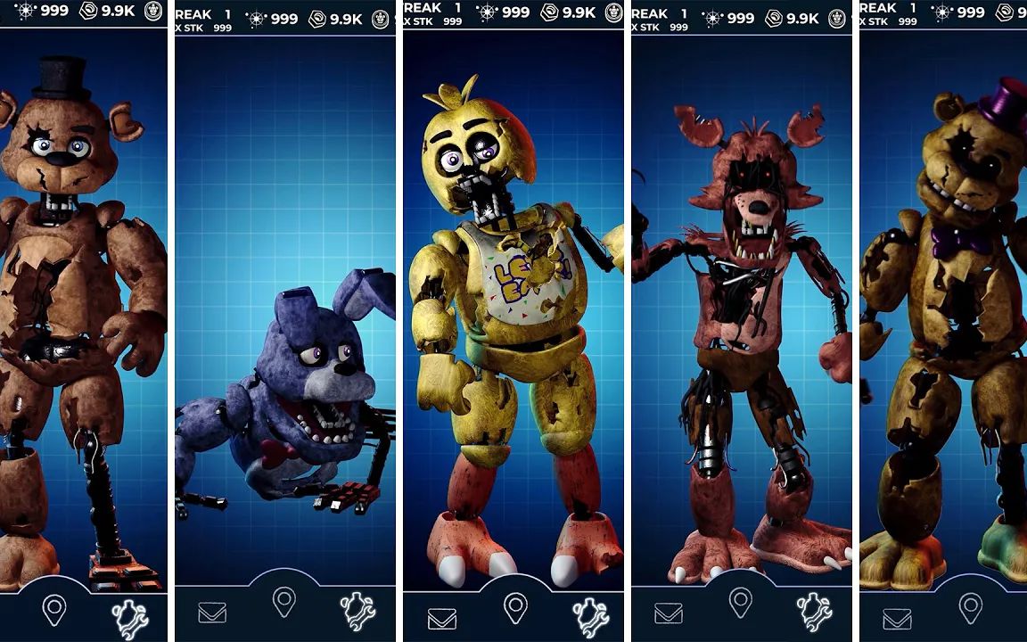 [图]FNAF AR安全漏洞式凋零一代系列同人动画