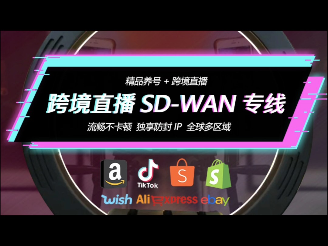 恒讯科技的跨境SDWAN直播专线哔哩哔哩bilibili