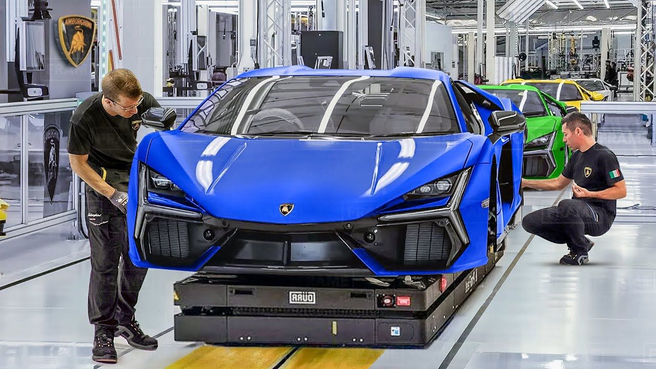 兰博基尼意大利生产工厂内部 Inside Lamborghini Production in Italy哔哩哔哩bilibili