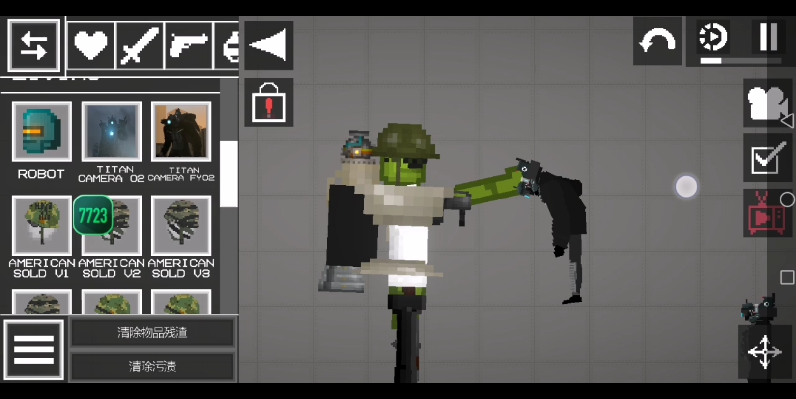 我线下单杀泰坦监控人