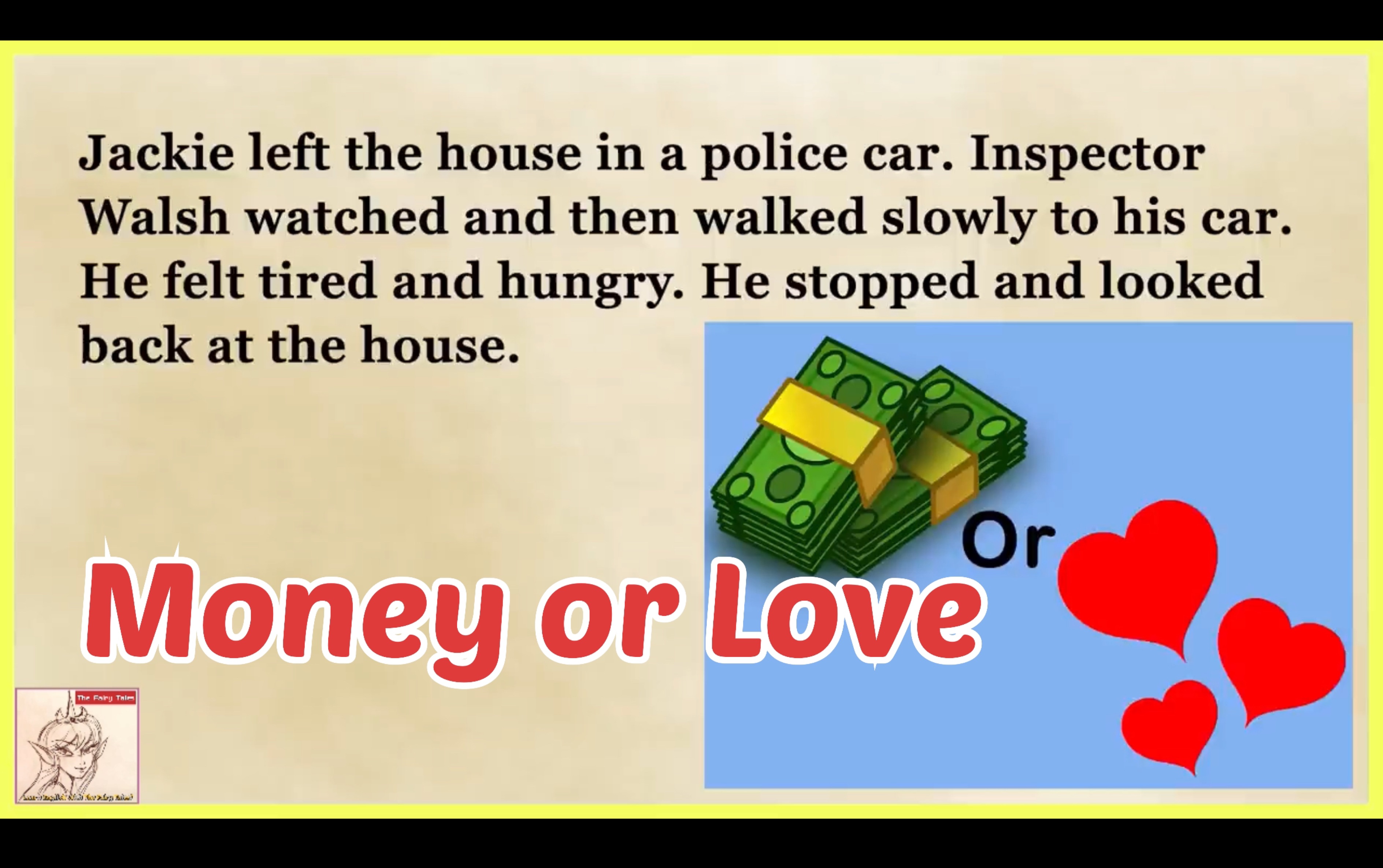 【英语故事|全英朗读】|money or love ?