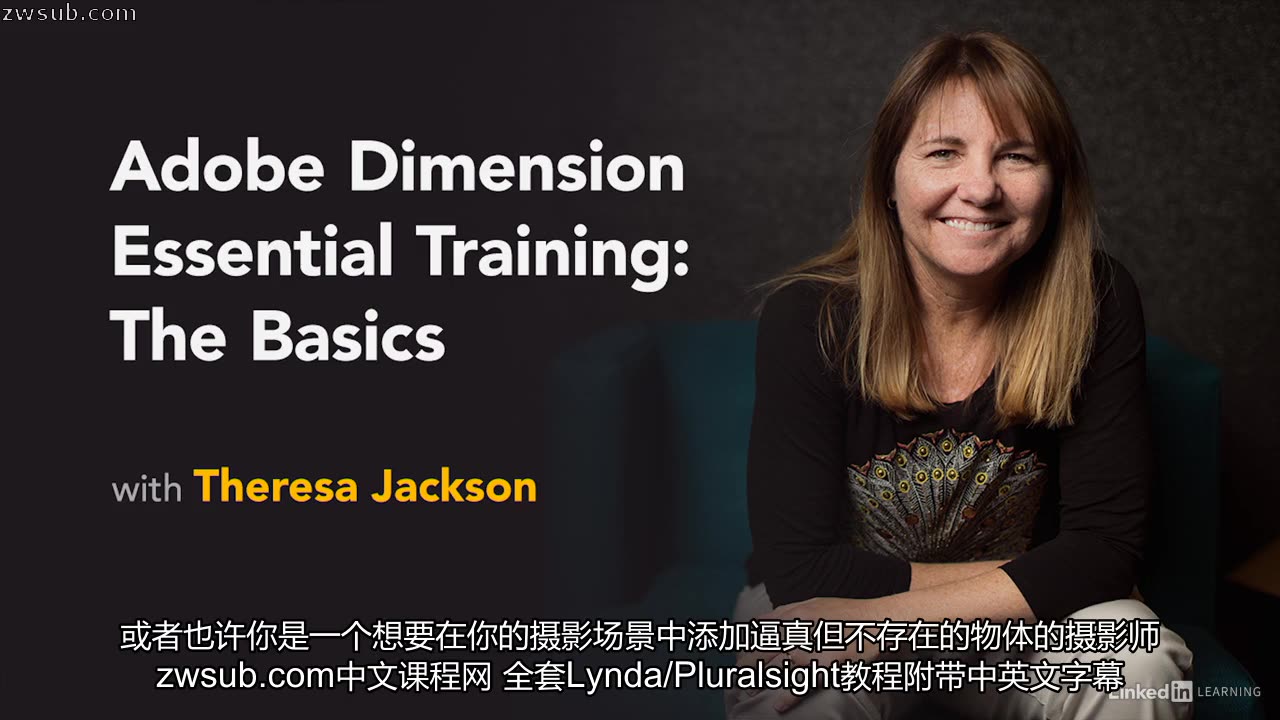 Lynda中文字幕 Adobe Dimension 基础教程:基础知识哔哩哔哩bilibili