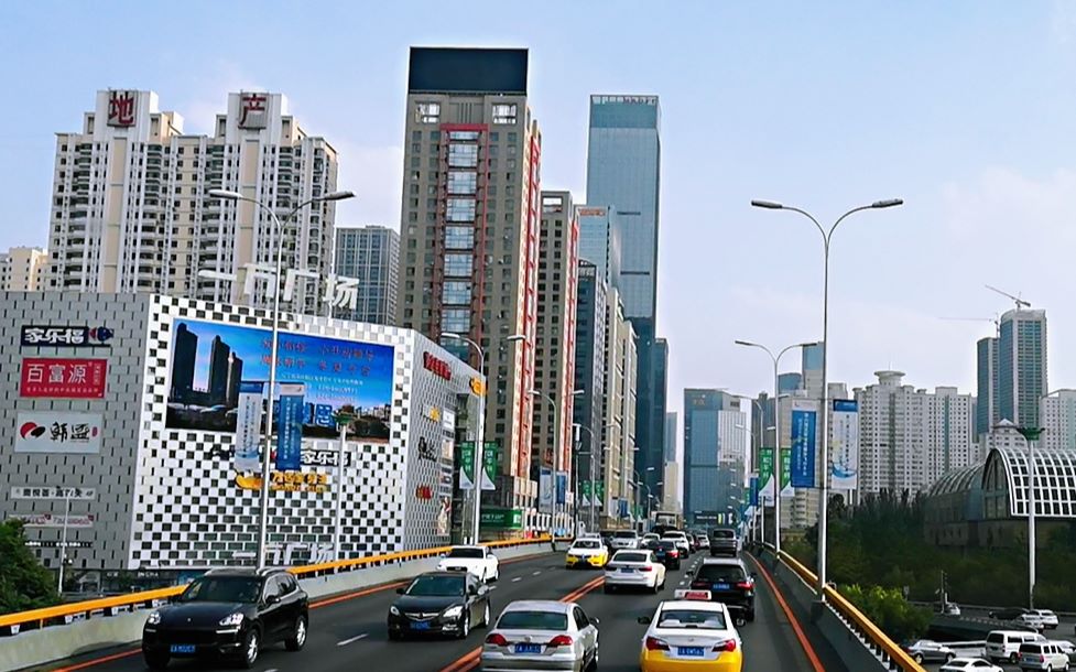 实拍辽宁省会沈阳市街景,东北最大的省会城市