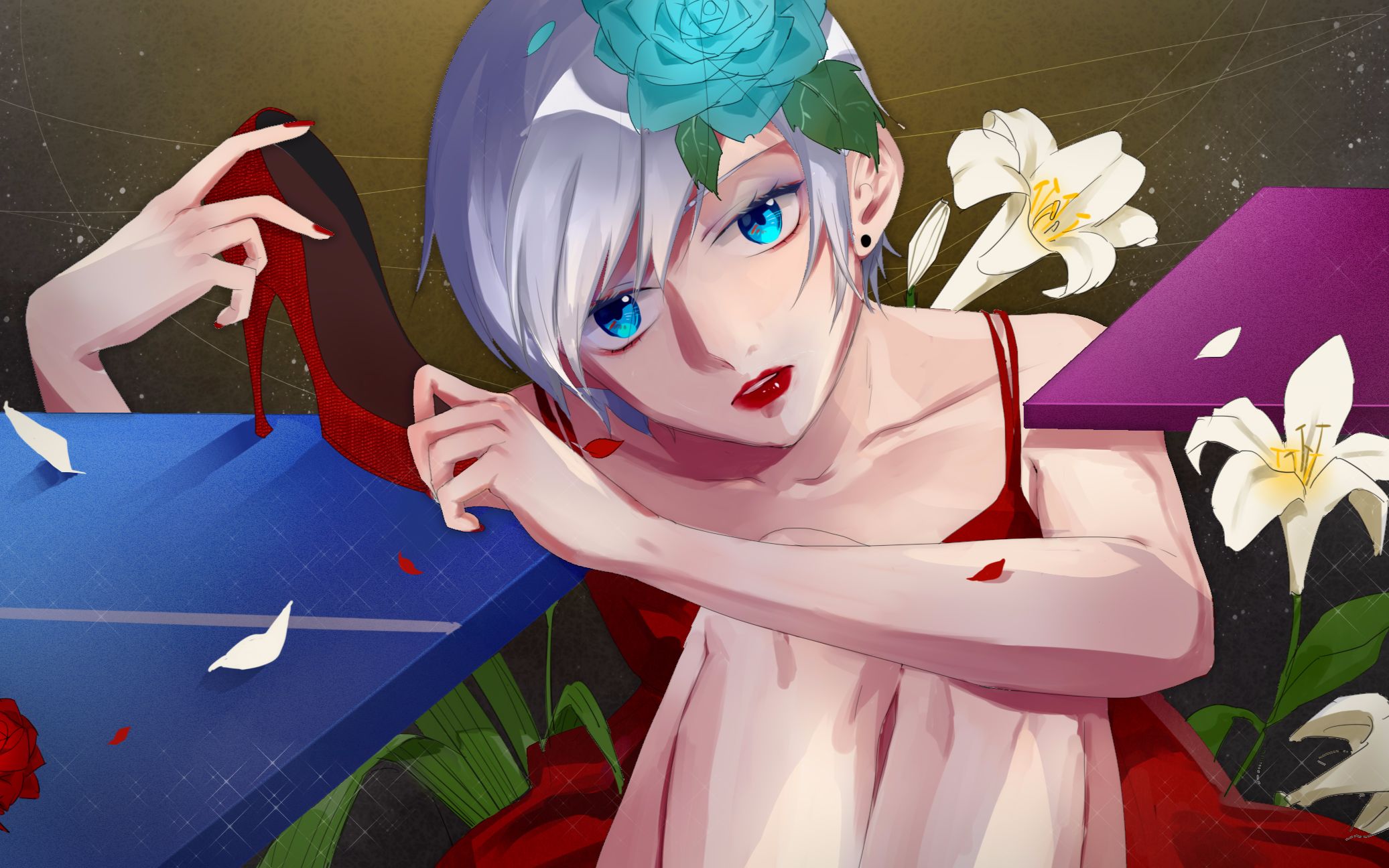 【言和】红色高跟鞋【原创pv付】