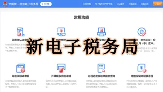 新电子税务局 相关操作｜纳税申报 税务实操【梓晖】