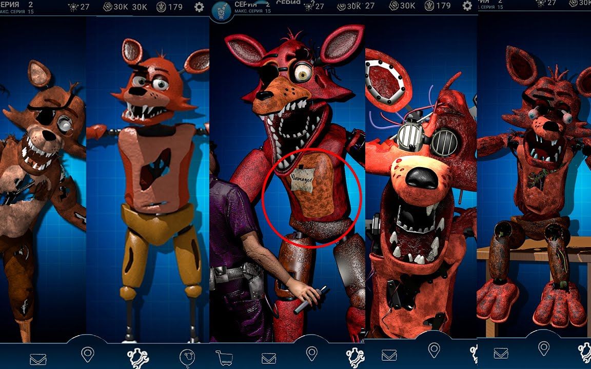 [图]FNAF AR不同版本的霍斯