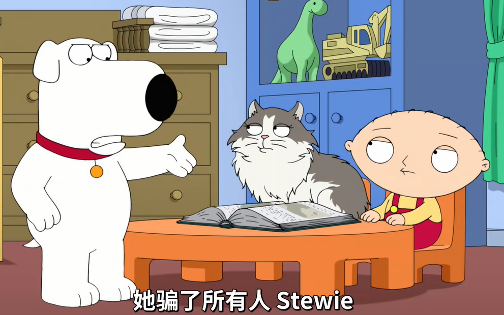 【恶搞之家】griffin家新养了只猫,brian失宠