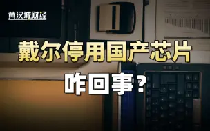 下载视频: 戴尔停用国产芯片，意味着什么？时代格局的重构，会远比我们想象中更快