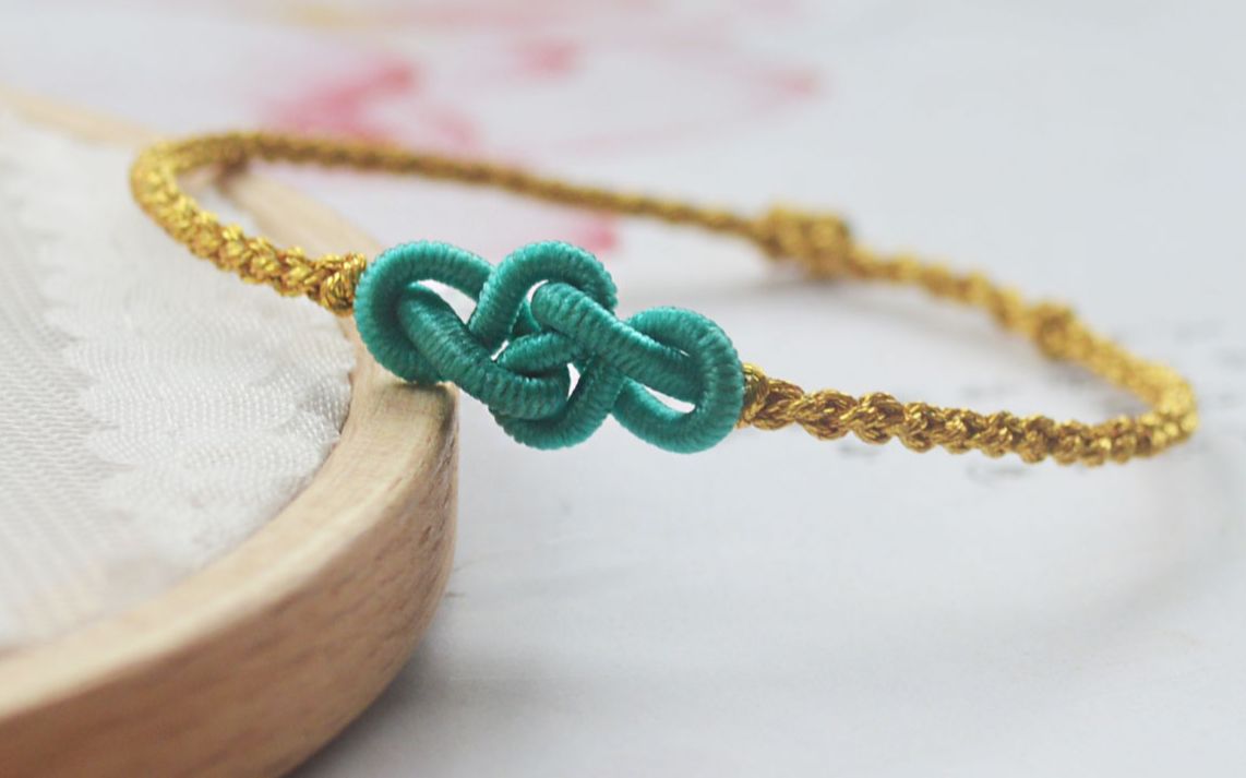 一根绳子编出漂亮的如意结简单易学慢动作教会你