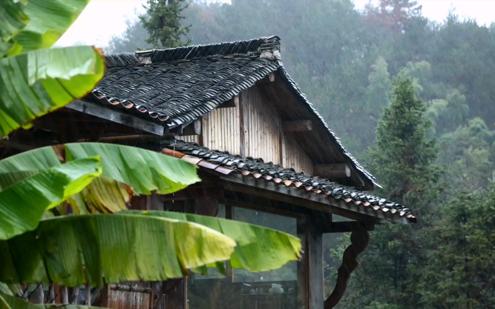 [图]山居冬雨