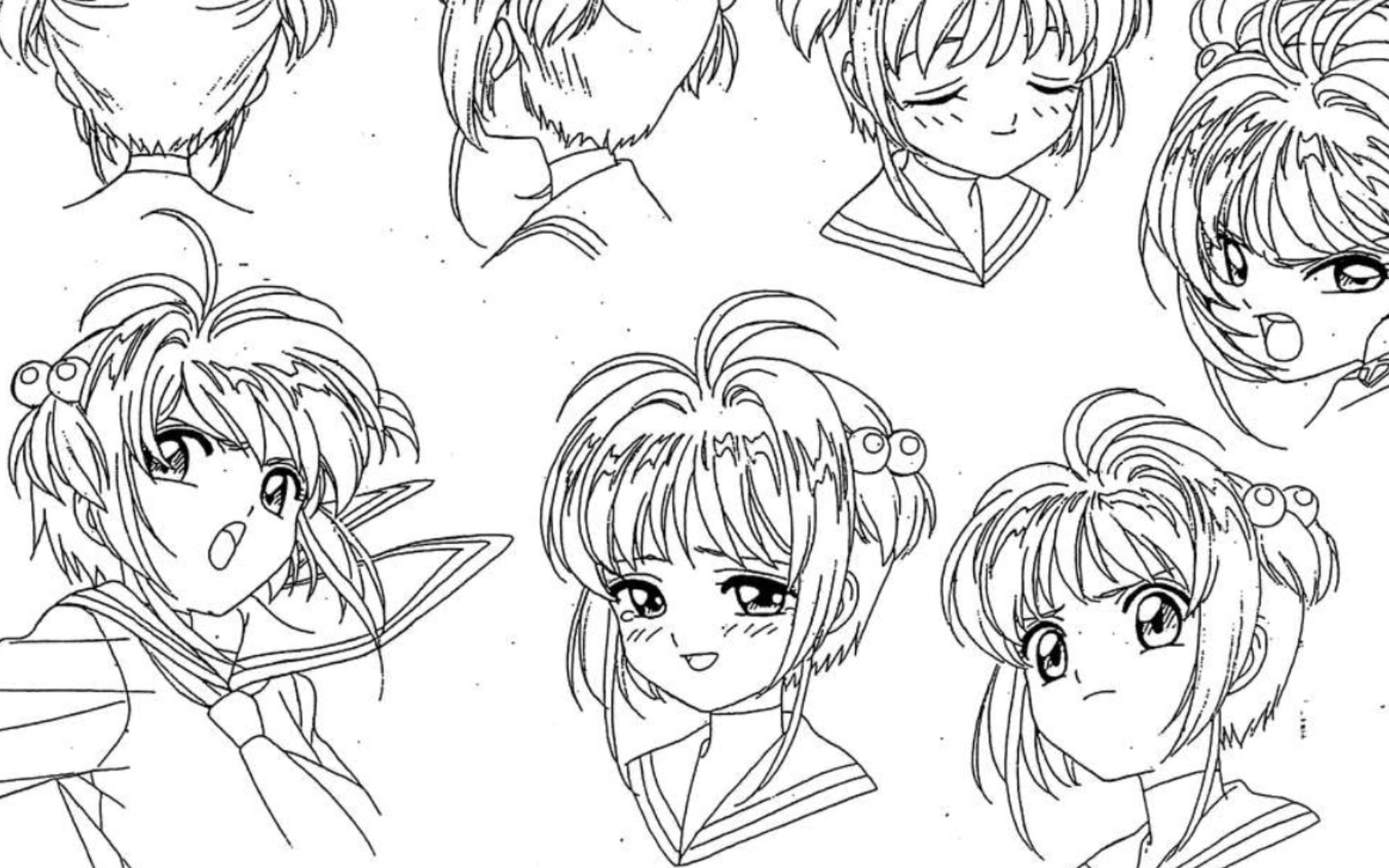 魔卡少女樱/百变小樱 设定集·动画