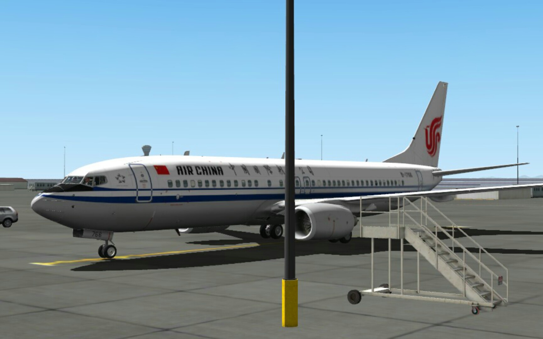 【xpm】国航738落地波音工厂