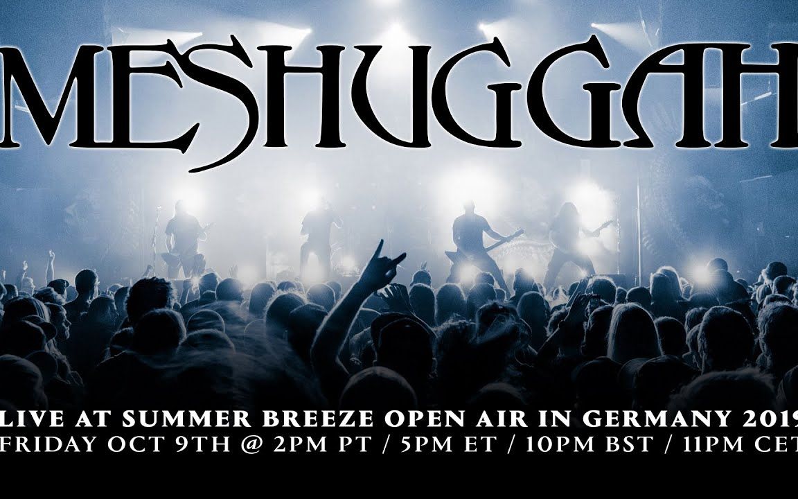 [图]【LIVE】Meshuggah - Live at Summer Breeze Open Air in Germany 2019