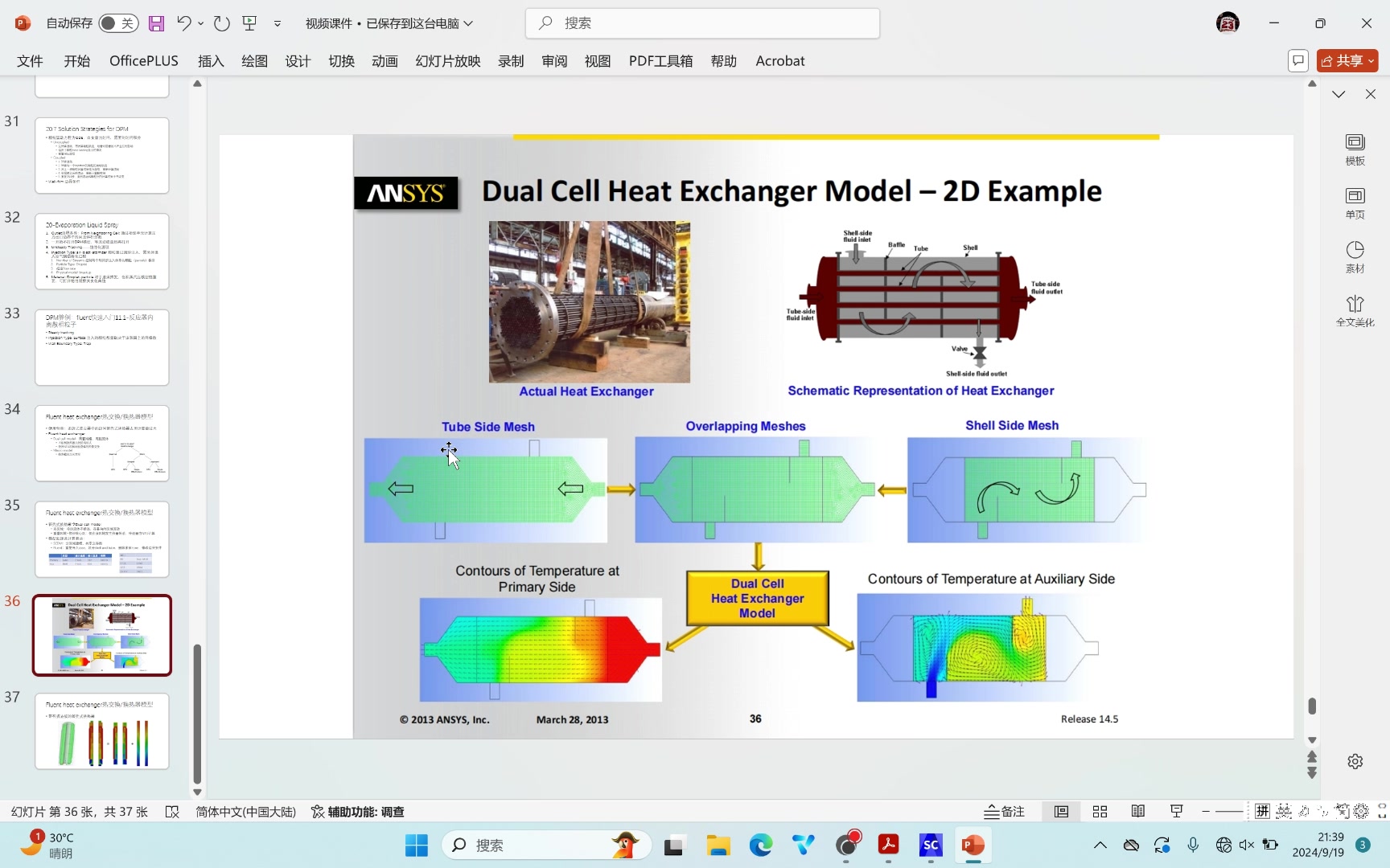 Ansys Fluent试验案例heat exchanger热交换/换热器模型part1模型前处理要点哔哩哔哩bilibili