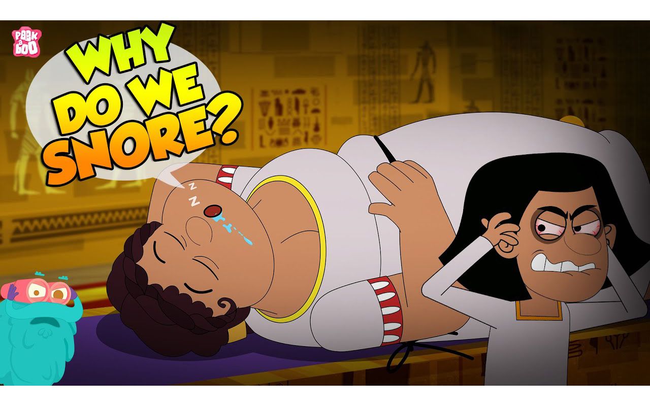 [图]Why Do We Snore？ ｜ Sleep Apnea ｜ How To Stop Snoring？ ｜ The Dr Binocs Show