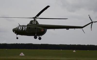 米-1直升机试飞