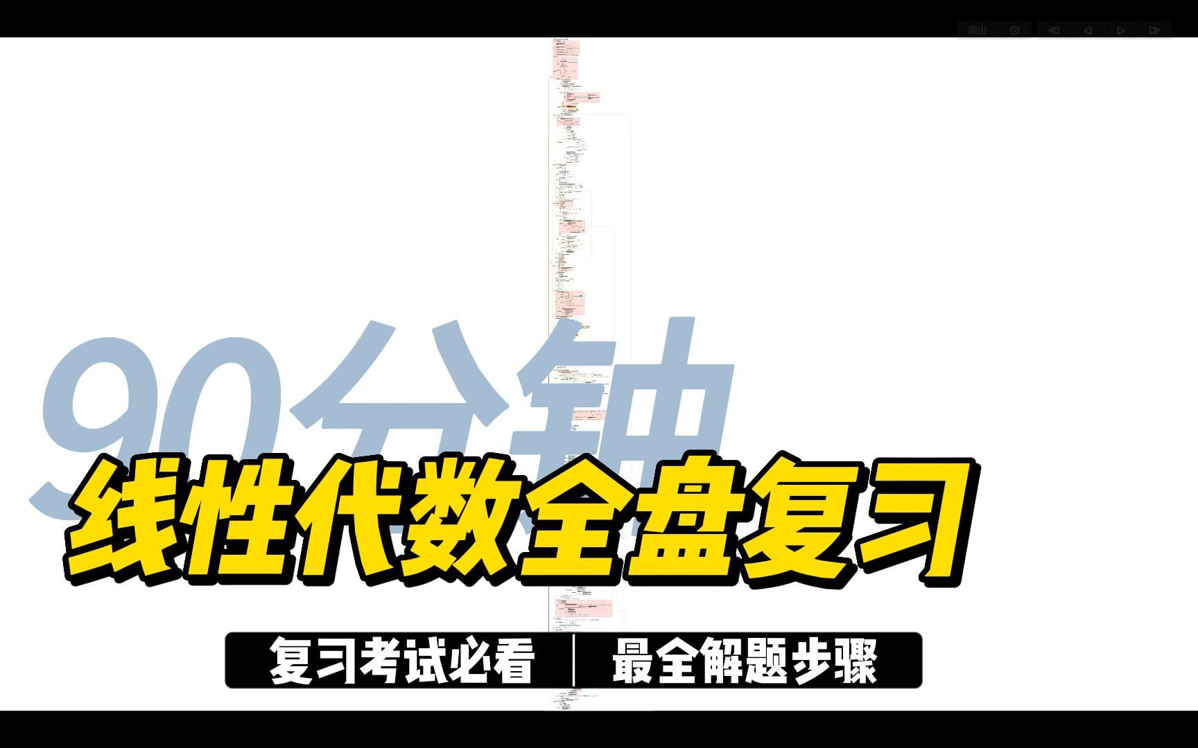 [图]90分钟沉浸式复习线性代数