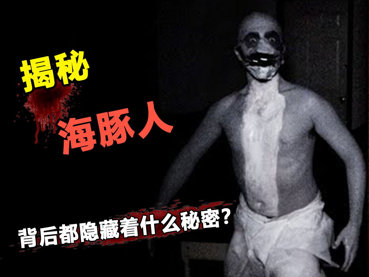 海豚人是人还是动物?真实影像曝光,背后都隐藏着什么秘密?哔哩哔哩bilibili