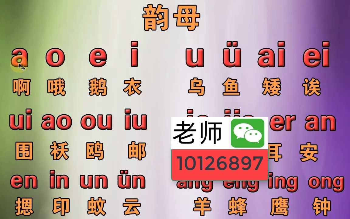 成人自學漢語拼音字母表,初學者零基礎入門拼音打字