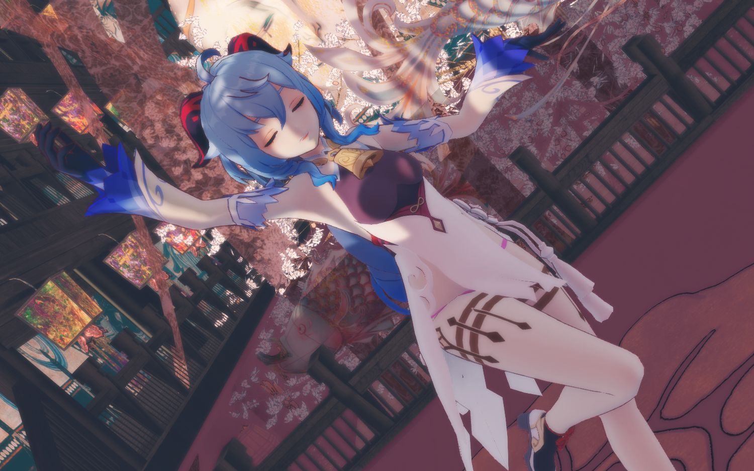 甘雨mmd也许秀丽清纯的甘雨你会更喜欢