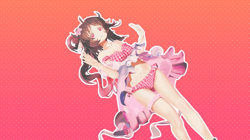 【泳装艾雅法拉】mmd / summertime
