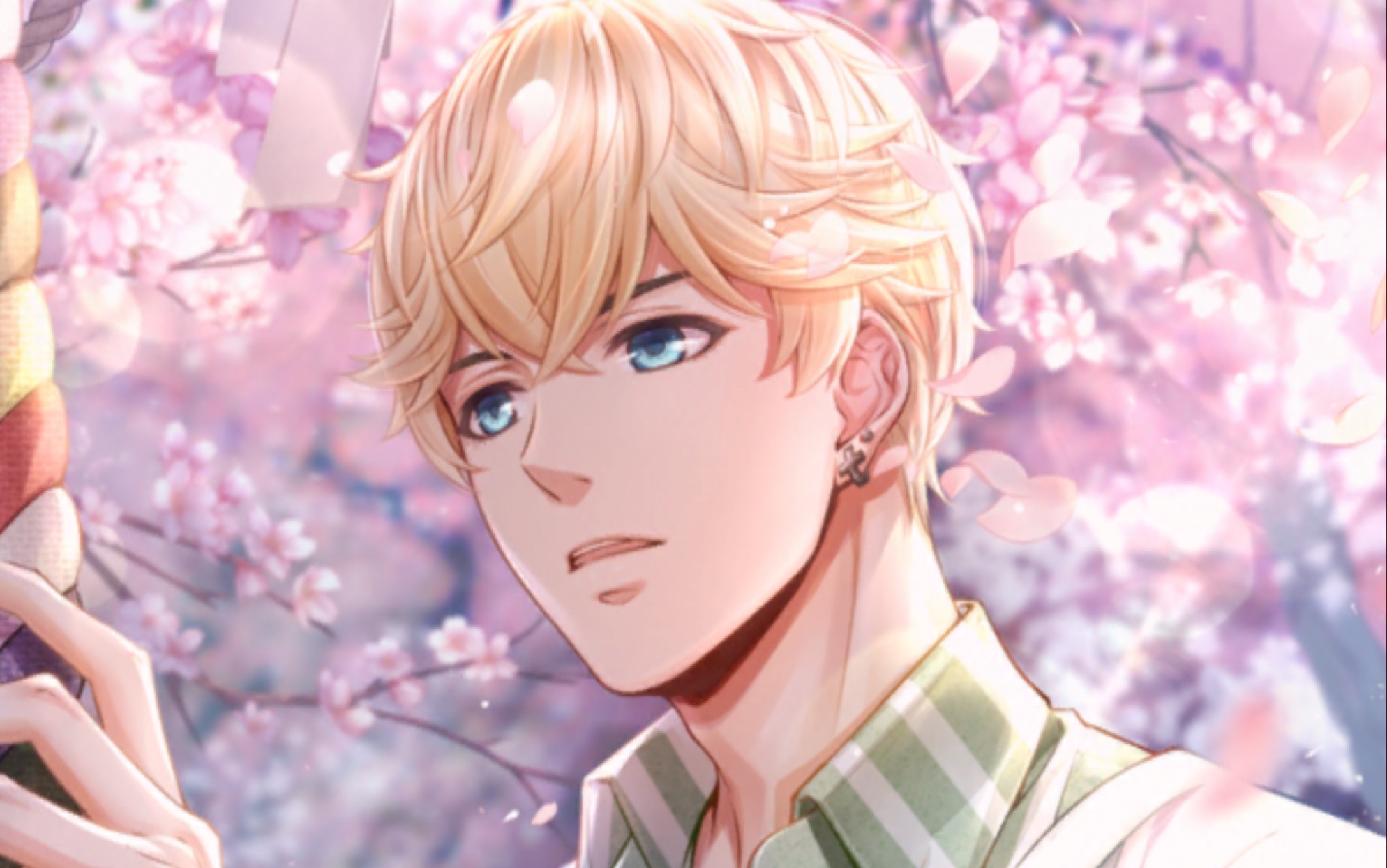 【恋与制作人】周棋洛四季ssr【春日恋歌】【修图大