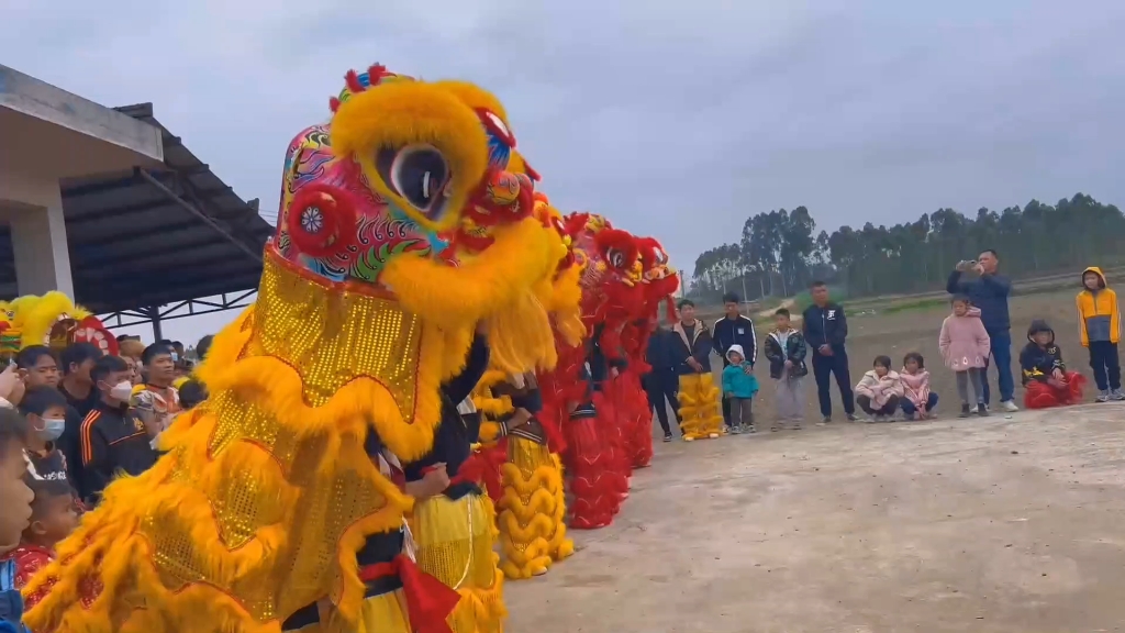 箫鼓追随春社近,衣冠简朴古风存!来自粤西的浓浓年味年例哔哩哔哩bilibili