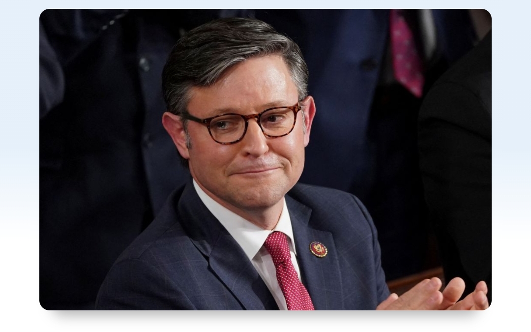 迈克·约翰逊被选为众议长