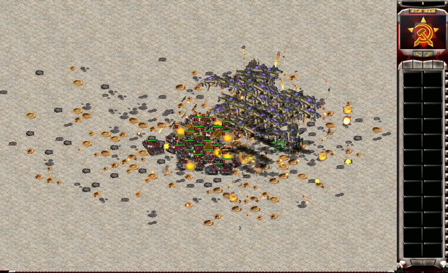 【心灵终结3.3.6】40超级天启坦克vs等价渗透单位