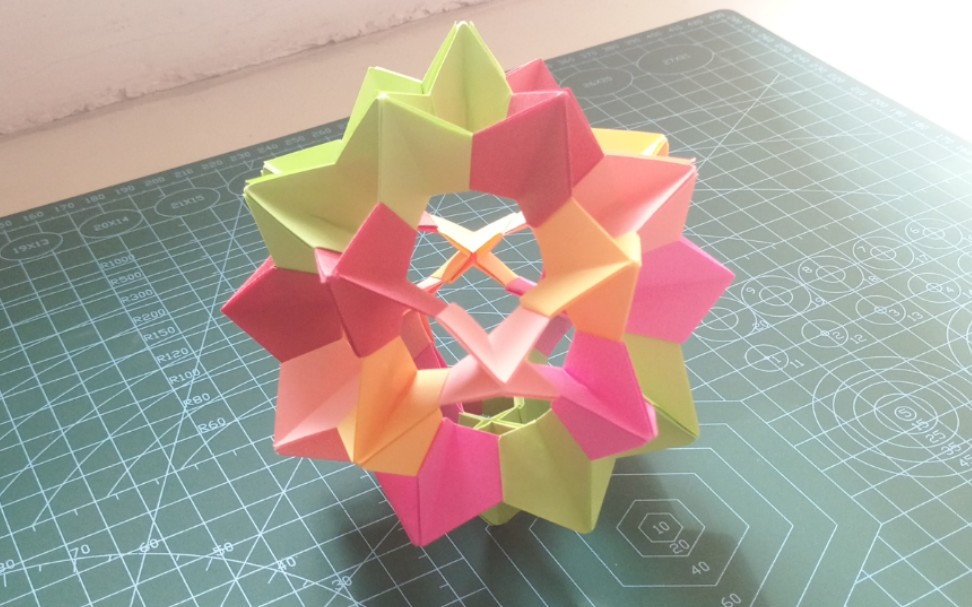 折纸花球镂空花球