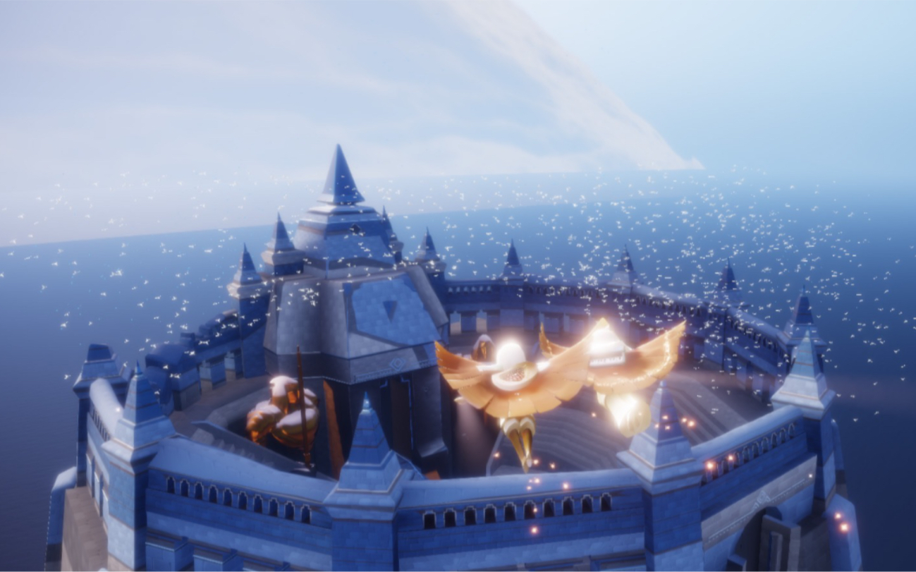 【sky光遇】《关于朋友没看到鸟很遗憾于是我录了视频这件事》