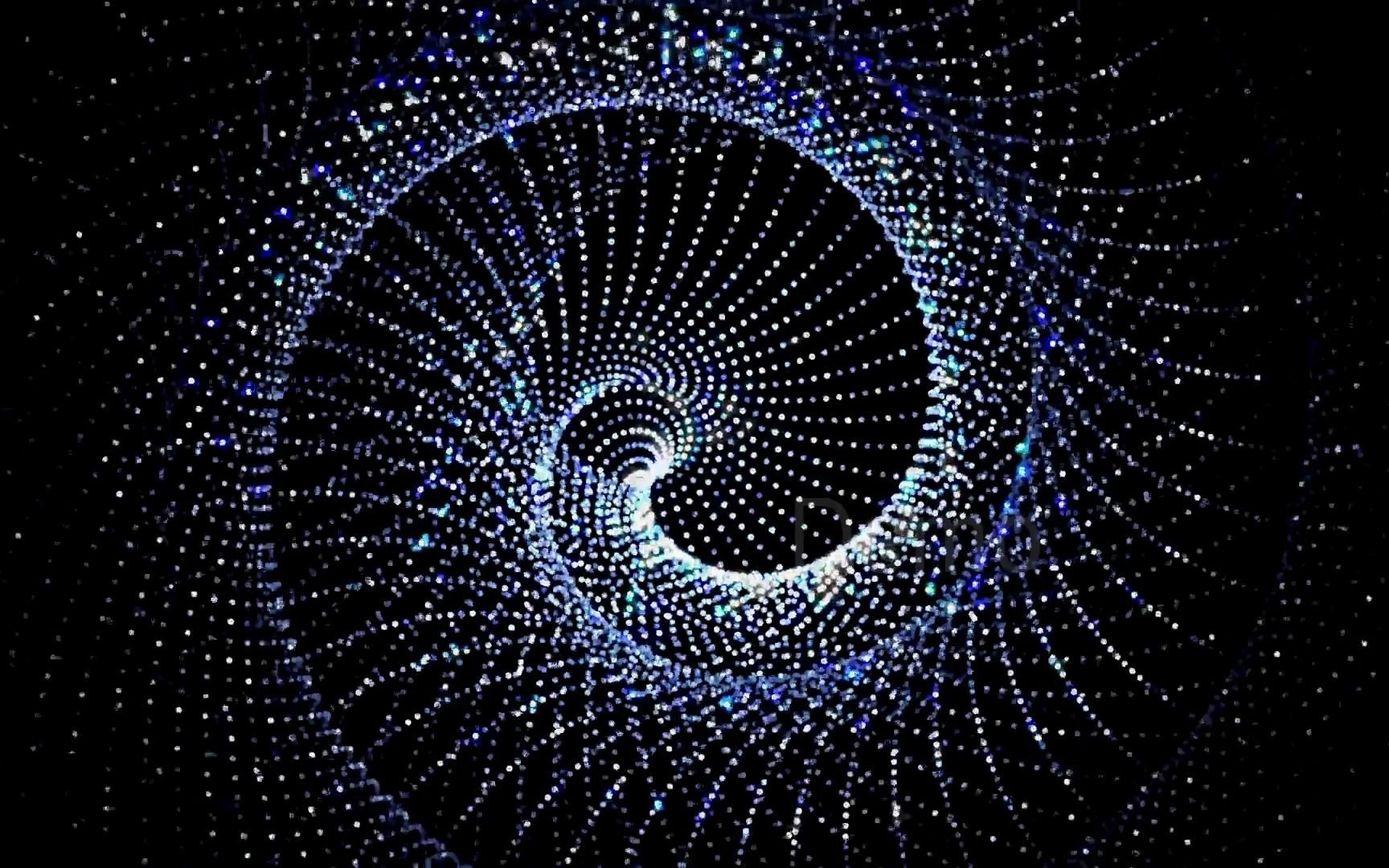 大屏素材 s454 三组唯美华丽的钻石灯光动态背景视频素材 动态视频