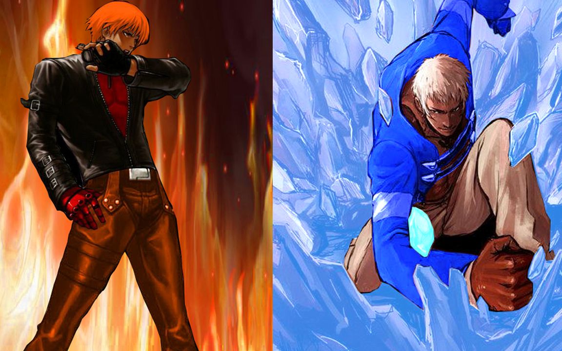 mugen新人物公开冰属性七枷社和火属性奈恩公开和对局演示