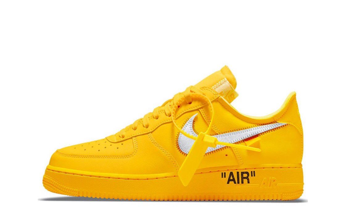 [图]【NBA2K22】球鞋创造器教程-Off White x Nike Air Force 1 "University Gold"