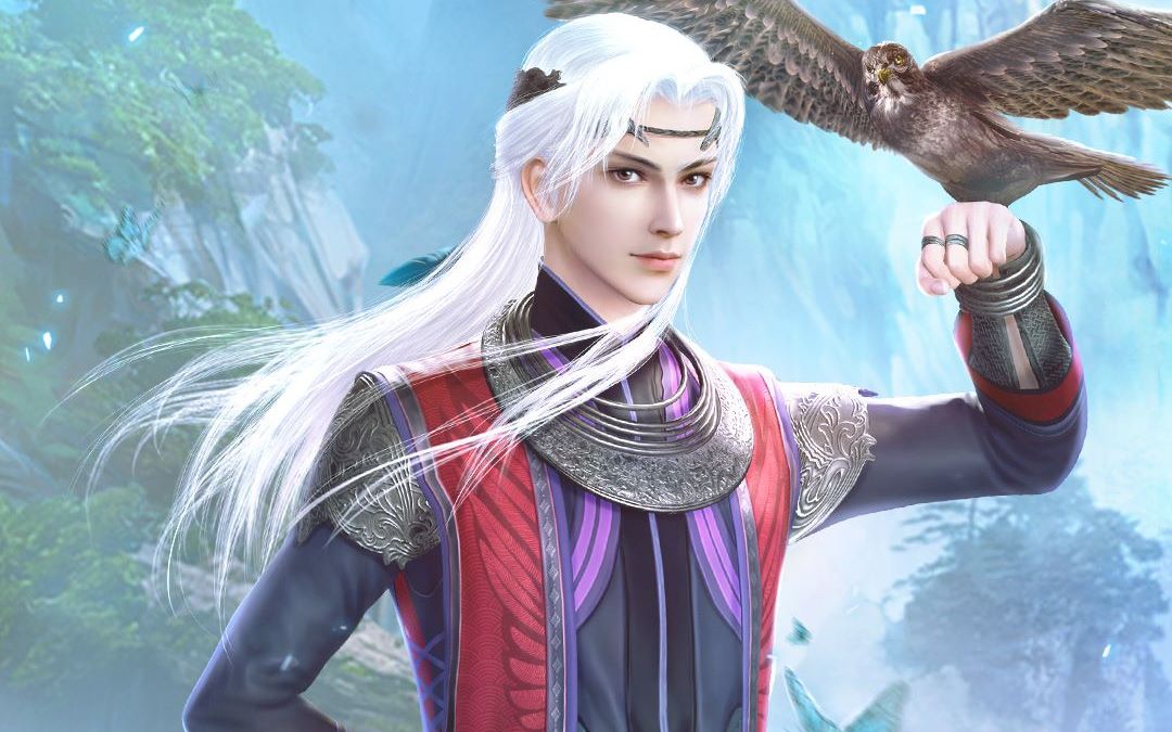 国漫中的白发男神之尤川锅