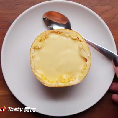 鲜橙芝士杯,满屏幕都是黄橙橙的颜色,口水真的就忍不住一直流!