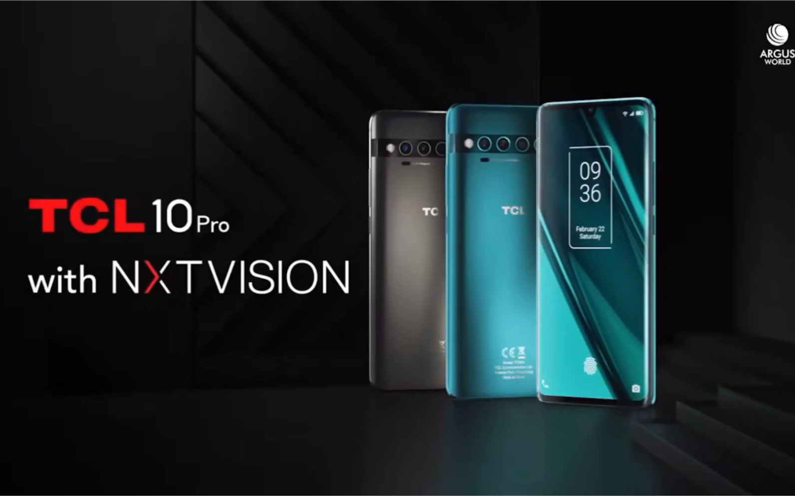 后置横向排列四摄的tcl10pro海外发布