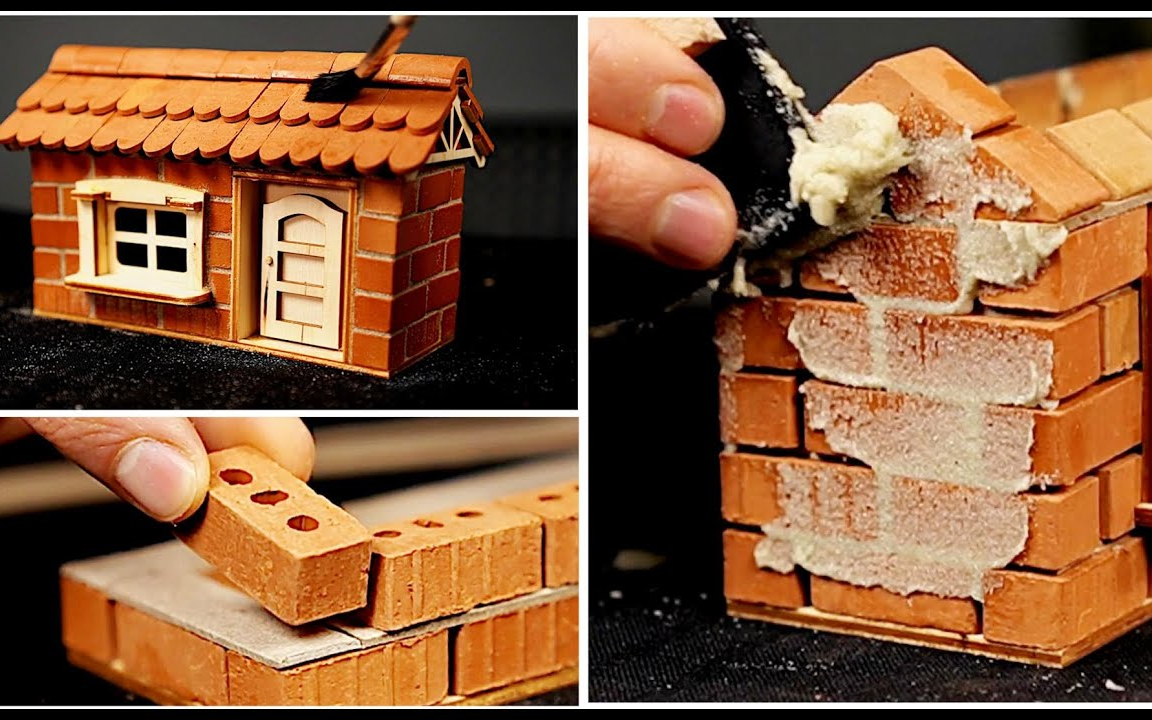 [图]【舒爽】无底噪系列|Building a miniature house brick by brick