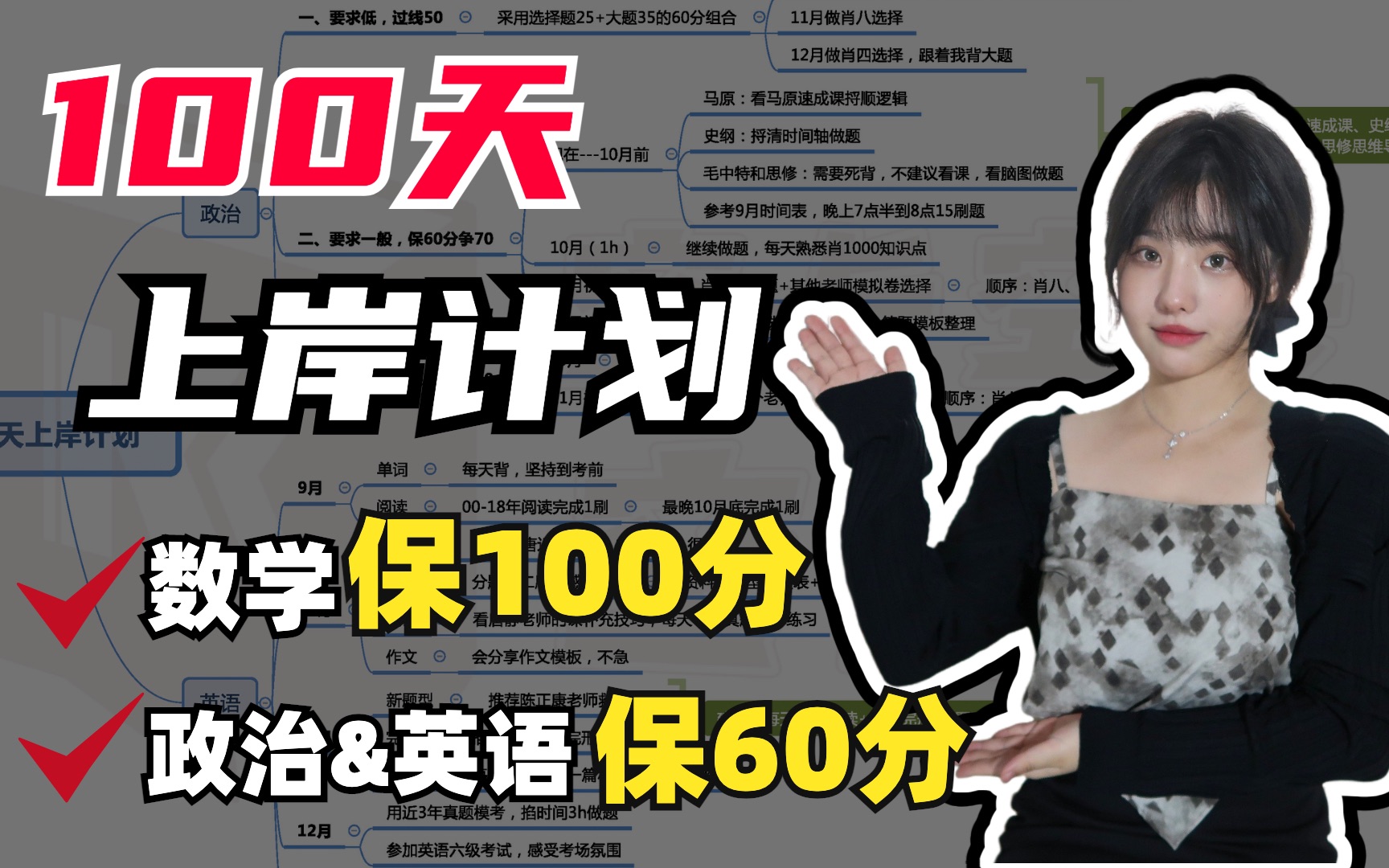 [图]【100天上岸计划】送考研救命笔记，浓缩精华【空卡】