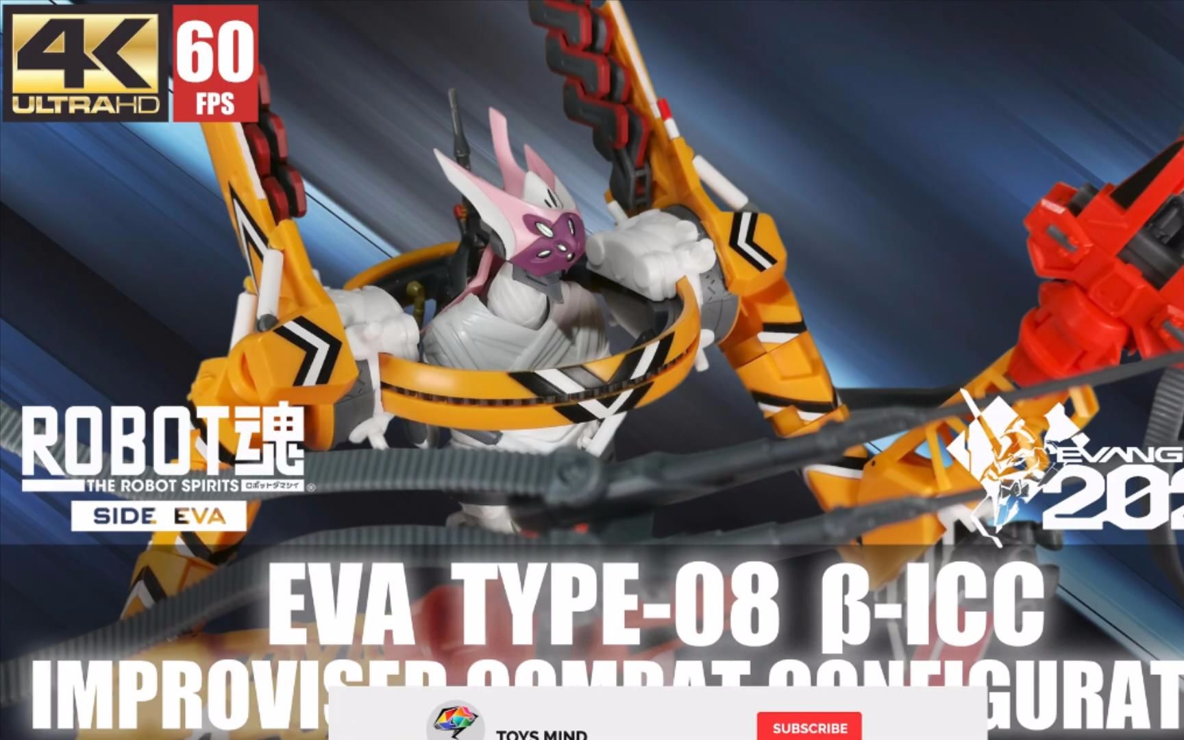 国外UP测评 万代Robot魂 EVA 8号机的𝢦€哔哩哔哩bilibili