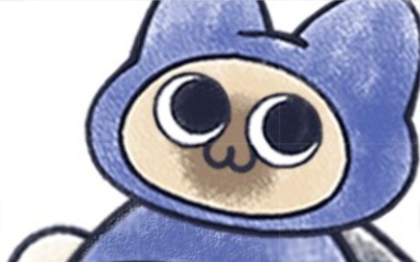 跟呆猫学了一手喵