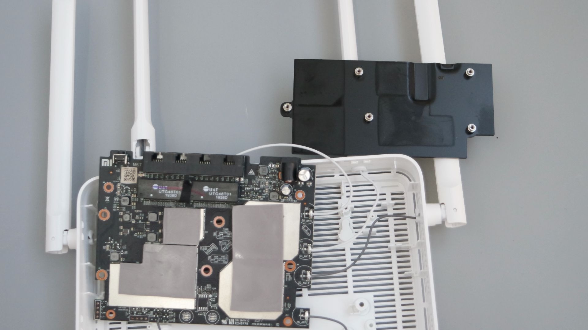 红米ax5无线路由器拆机