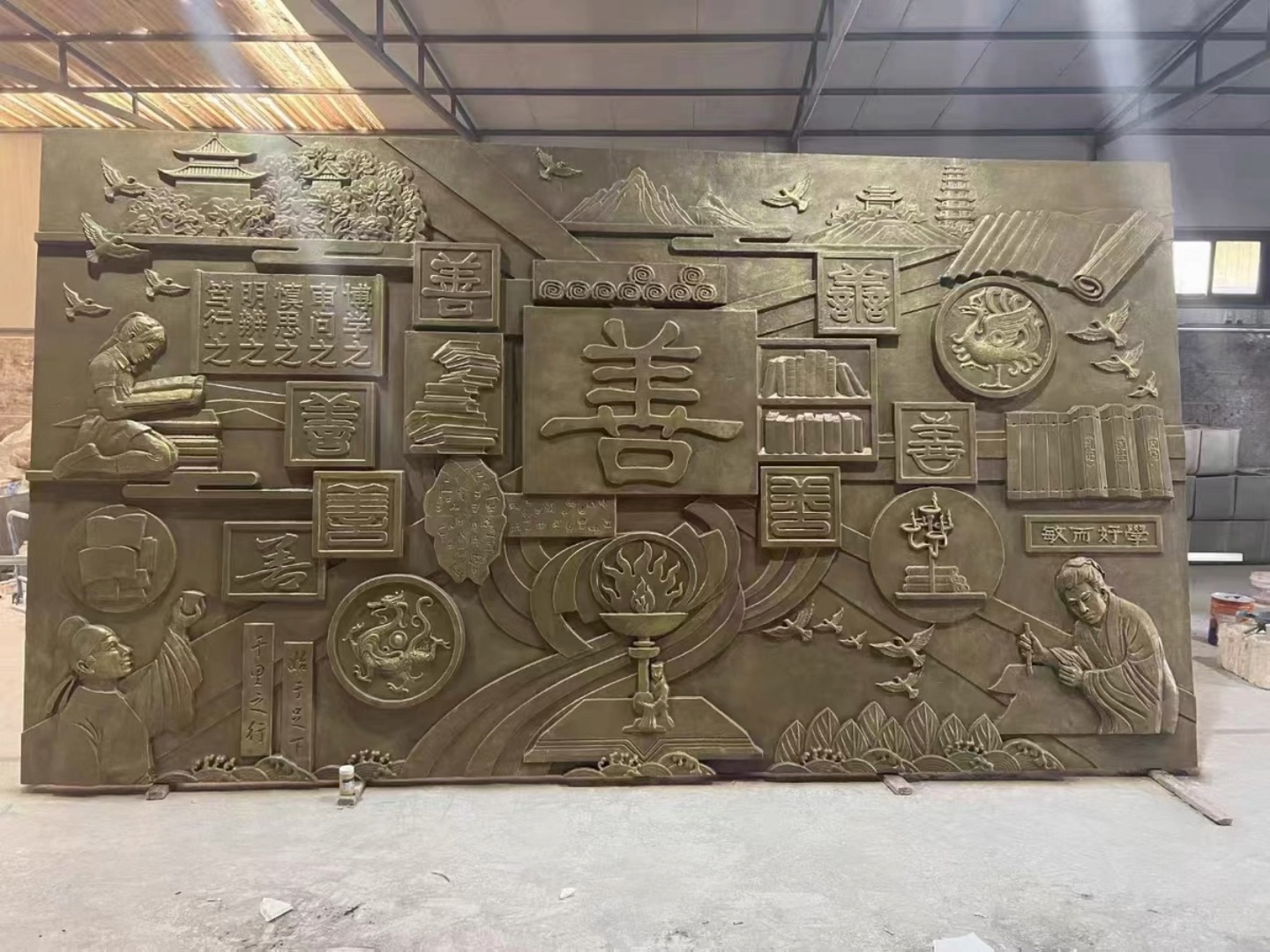 义乌校园浮雕设计公司