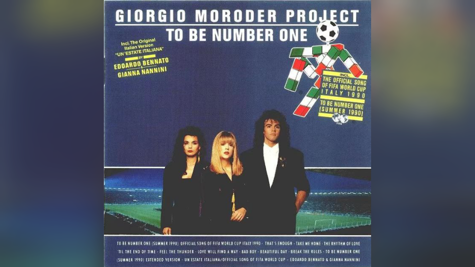 1990年意大利世界杯主题曲 《意大利之夏》 Un' Estate Italiana  Giorgio Moroder哔哩哔哩bilibili