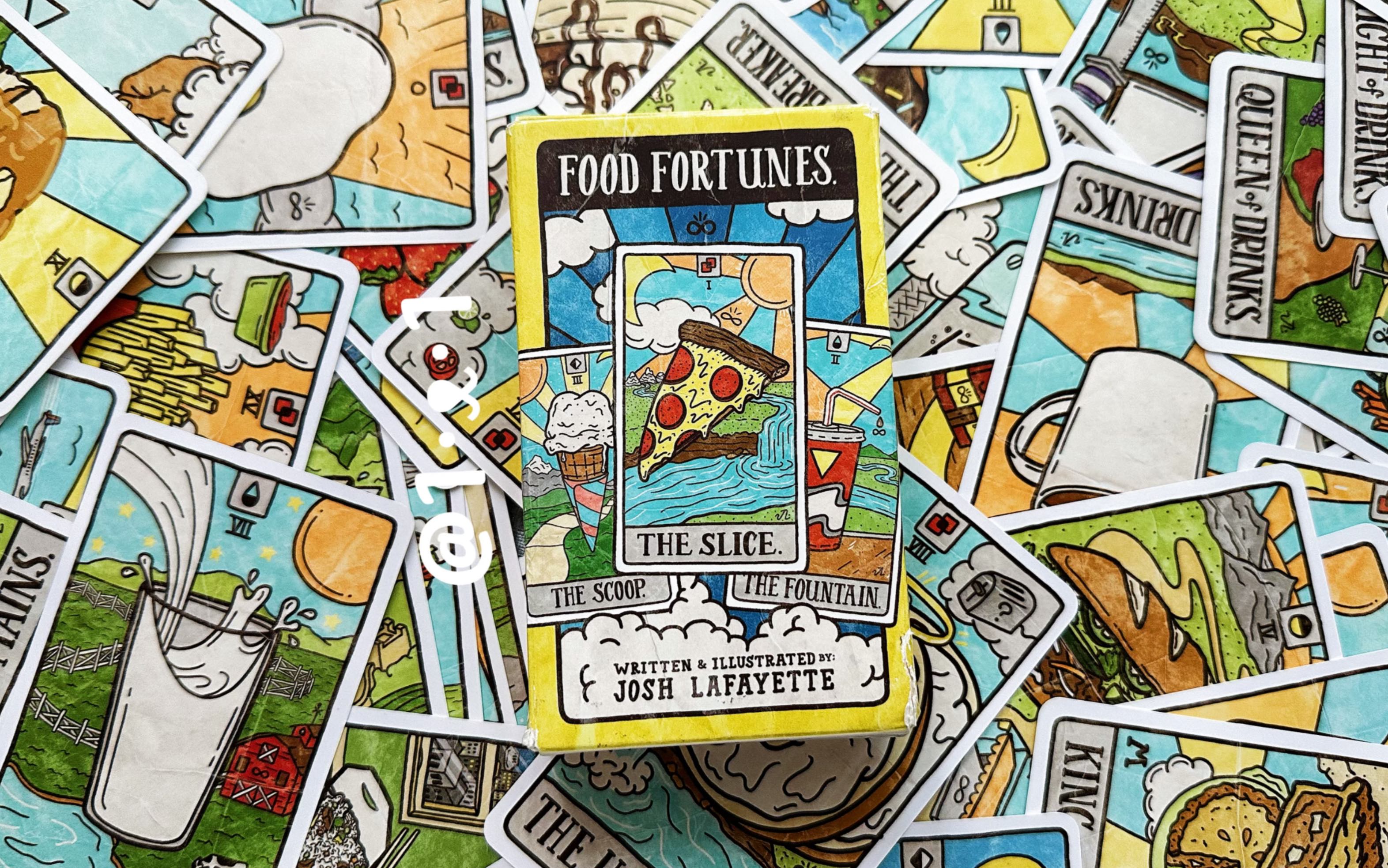 「塔罗牌分享」食物预言塔罗牌 Food Fortunes Tarot哔哩哔哩bilibili