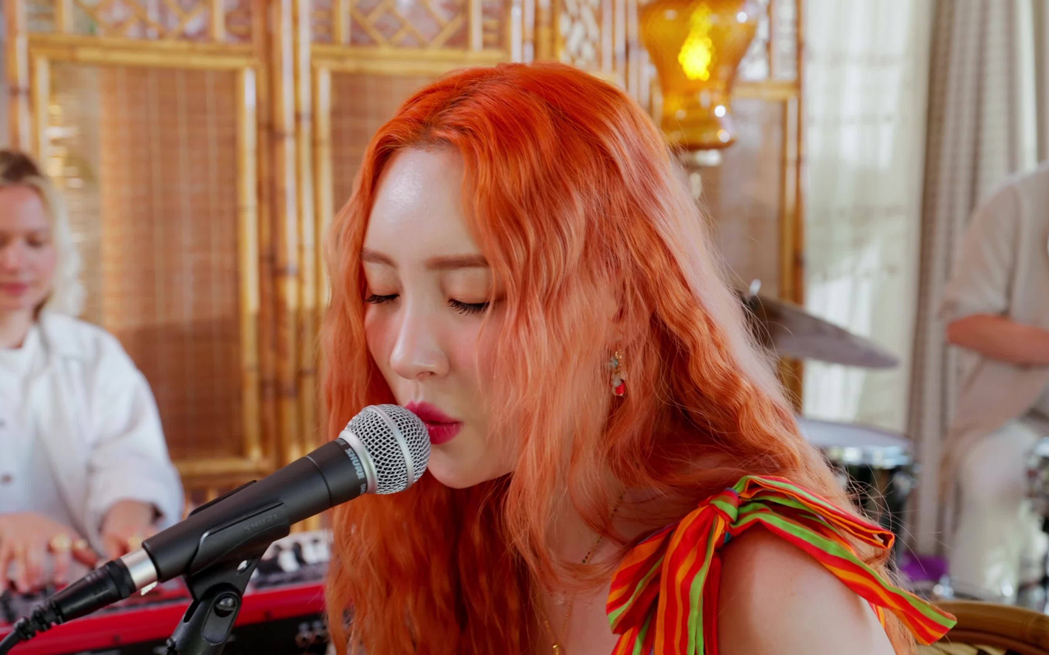 宣美新曲heart burn乐队版本现场公开