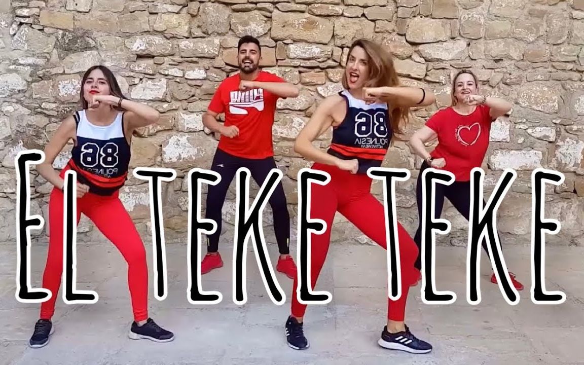 [图]El Teke Teke Zumba Carlos Vives, Black Eyed, Play--María Carvajal Zumba