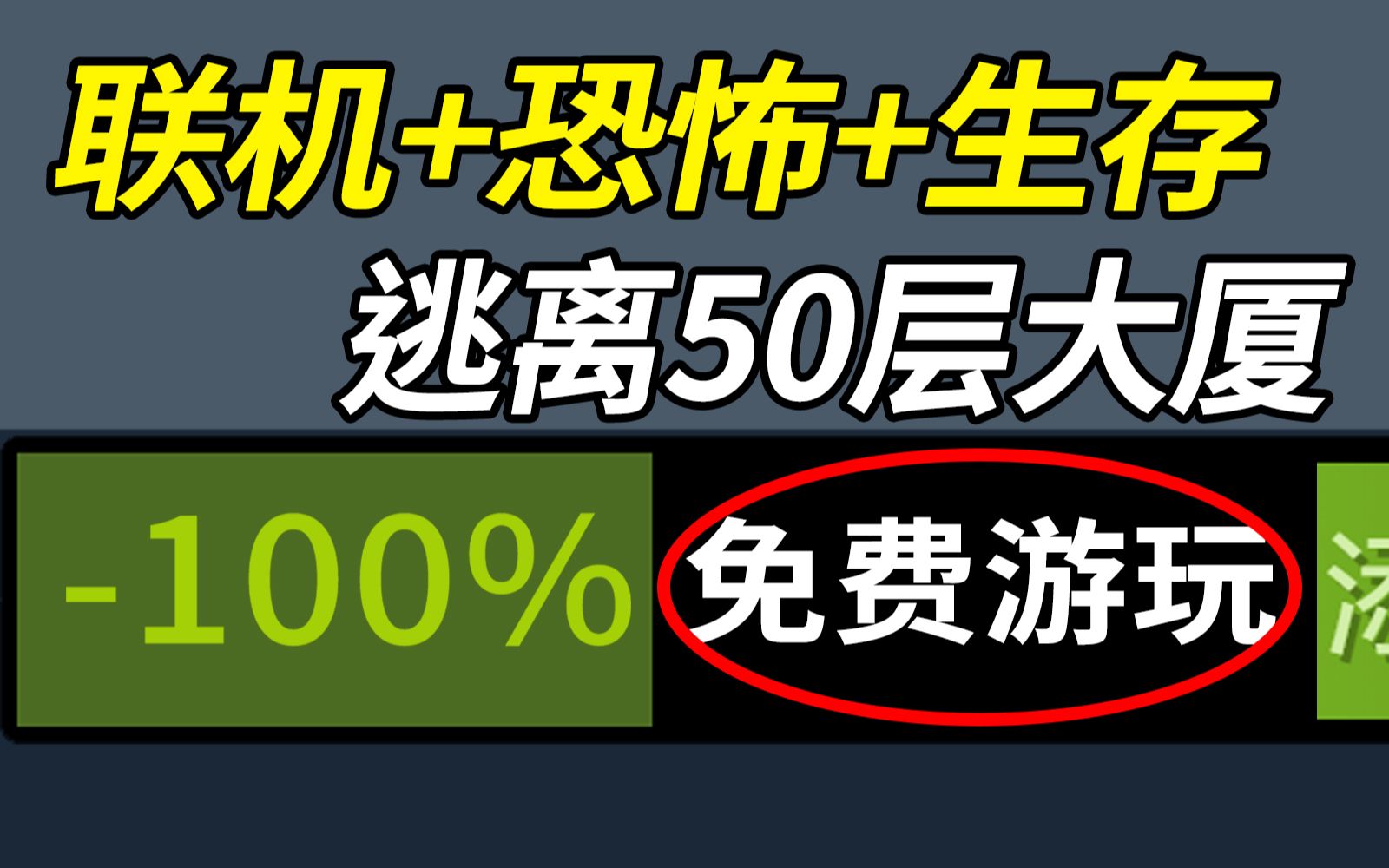 [图]最新联机恐怖生存游戏！逃离50层大厦！免费开玩《The highrise》